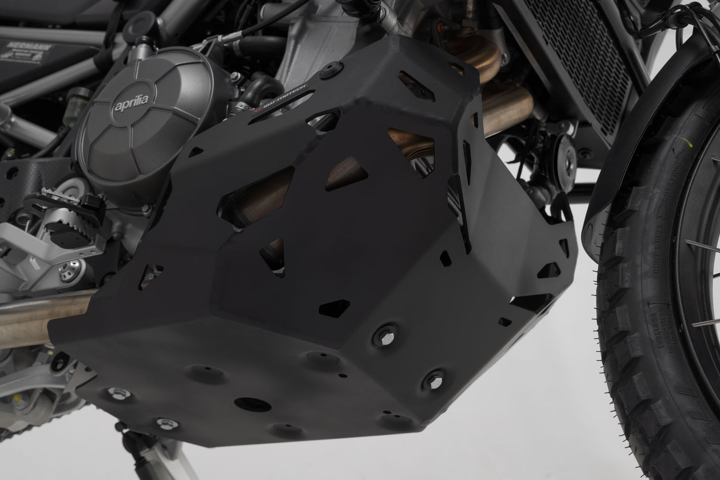 SW-MOTECH Protección del motor Negro. Aprilia Tuareg 660 (21-).