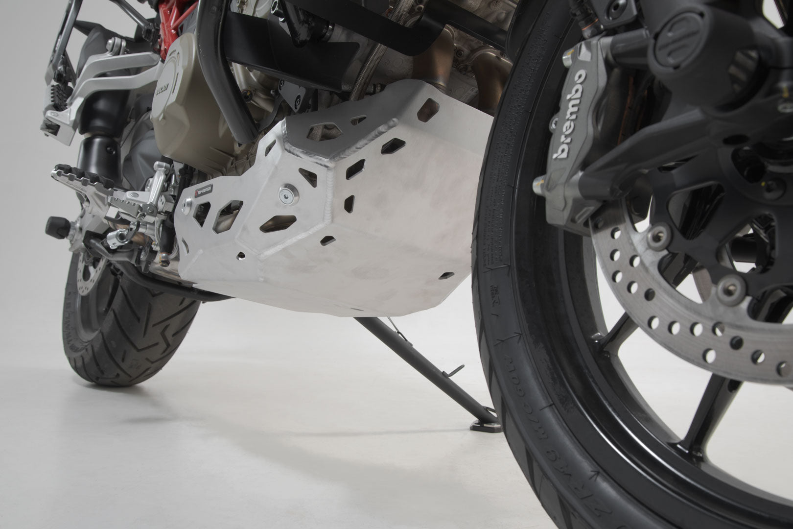 SW-MOTECH Protector de motor Plateado. Ducati Multistrada V 4 (20-).