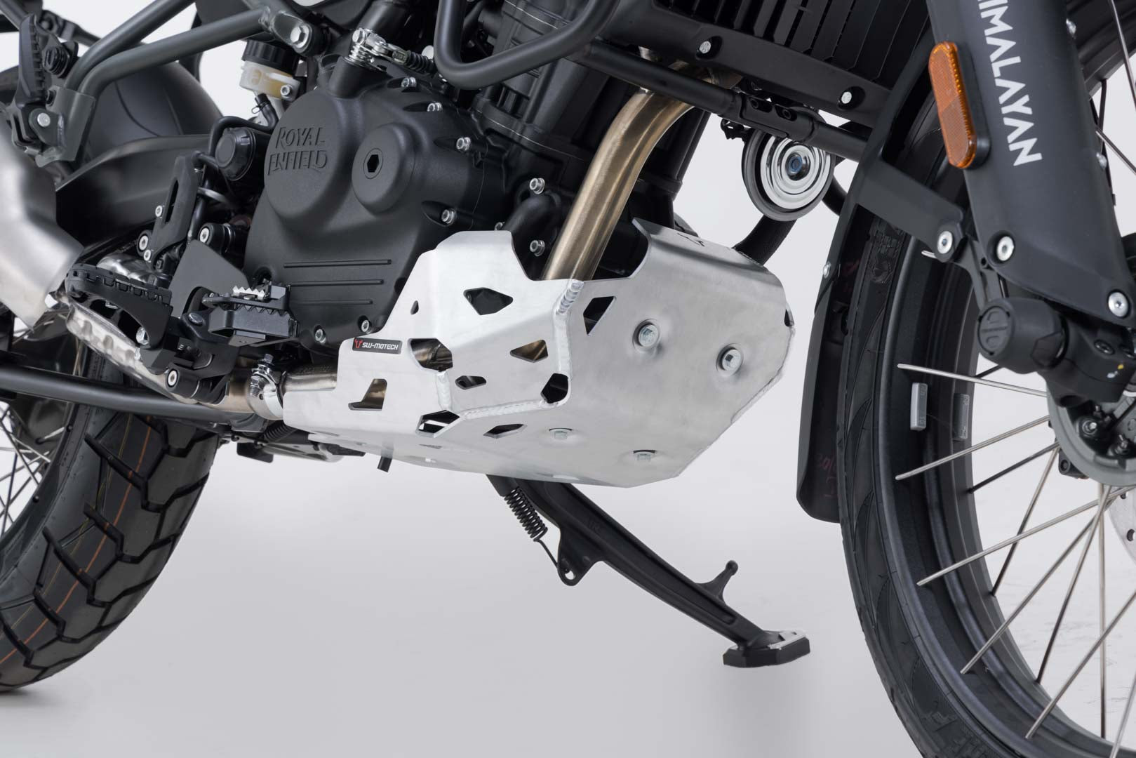 SW-MOTECH Protector de motor Plateado. Royal Enfield Himalayan 450 / Rally.