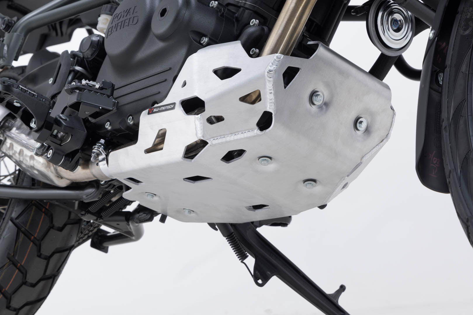 SW-MOTECH Protector de motor Plateado. Royal Enfield Himalayan 450 / Rally.