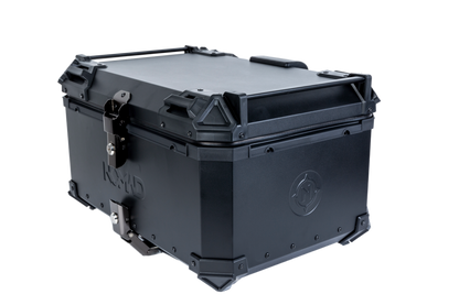 Top Case NOMAD 65L de Aluminio Negro con Respaldo y Base