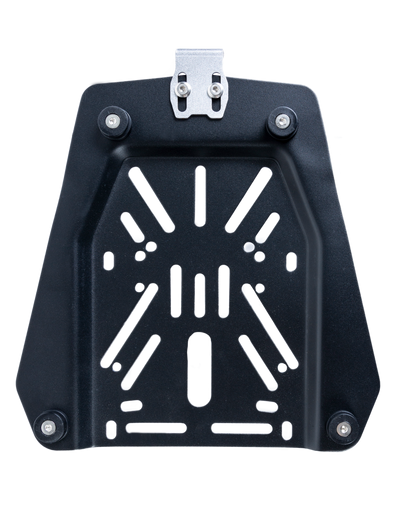 Top Case NOMAD 65L de Aluminio Negro con Respaldo y Base
