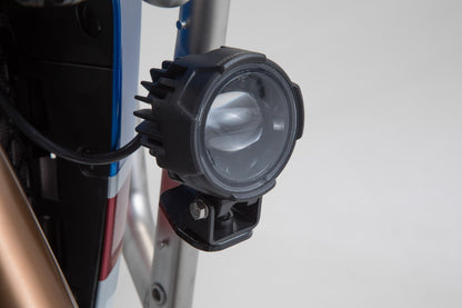 SW-MOTECH Soportes para luces Negro. Honda CRF1000L Adv Sports (18-).