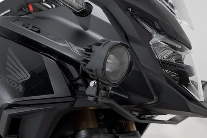 SW-MOTECH Soporte para luces Negro. Honda CB500X (18-) NX500 (23-).