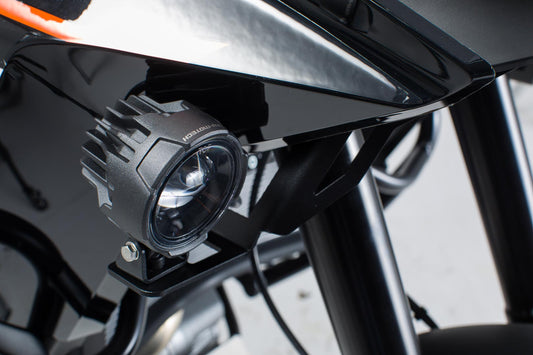 SW-MOTECH Soportes para luces Negro. KTM 1050/1090 Adv. 1190 Adv./R.