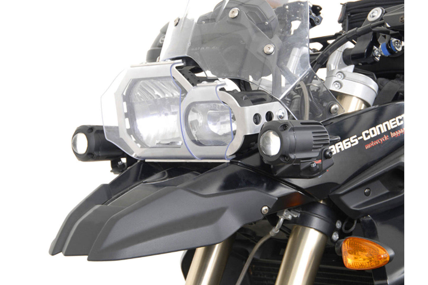 SW-MOTECH Soportes para luces Negro. BMW F 800 GS (08-12) / F 650 GS (07-11).