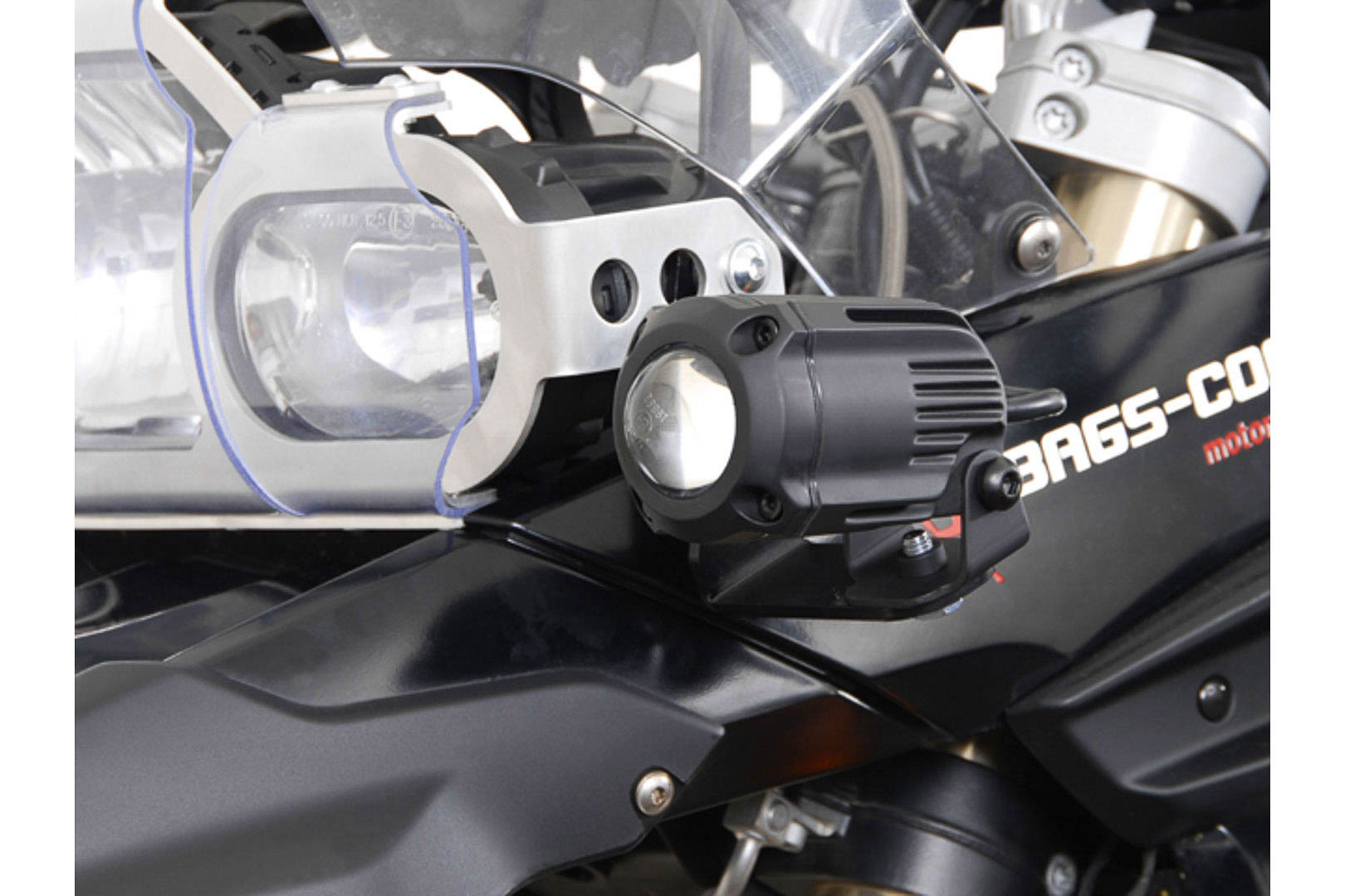 SW-MOTECH Soportes para luces Negro. BMW F 800 GS (08-12) / F 650 GS (07-11).