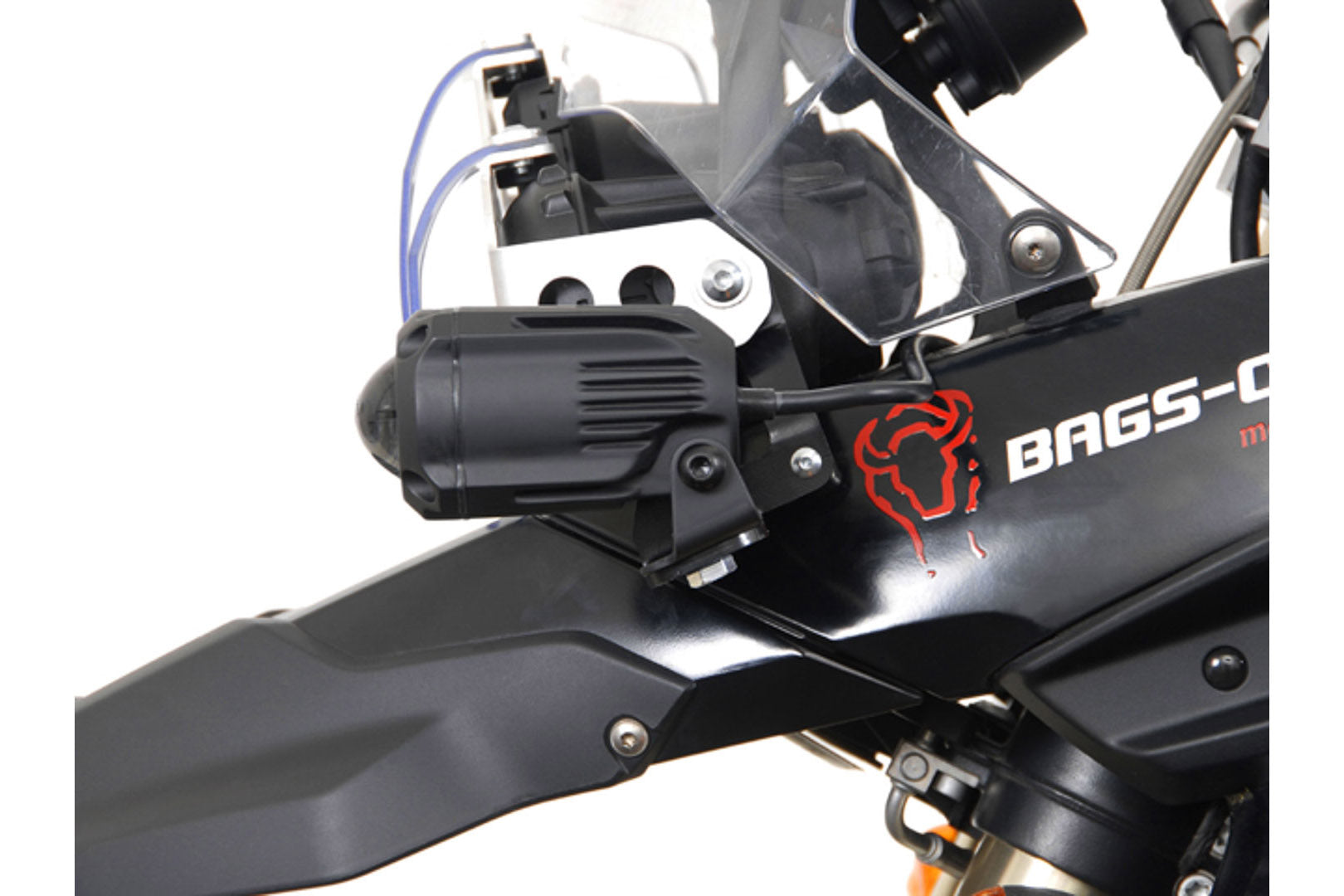 SW-MOTECH Soportes para luces Negro. BMW F 800 GS (08-12) / F 650 GS (07-11).