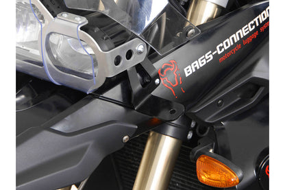 SW-MOTECH Soportes para luces Negro. BMW F 800 GS (08-12) / F 650 GS (07-11).