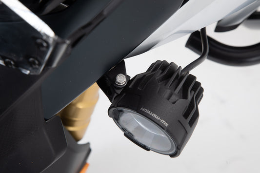 SW-MOTECH Soportes para luces Negro. BMW F 750 / 800 / 850 GS (17-).