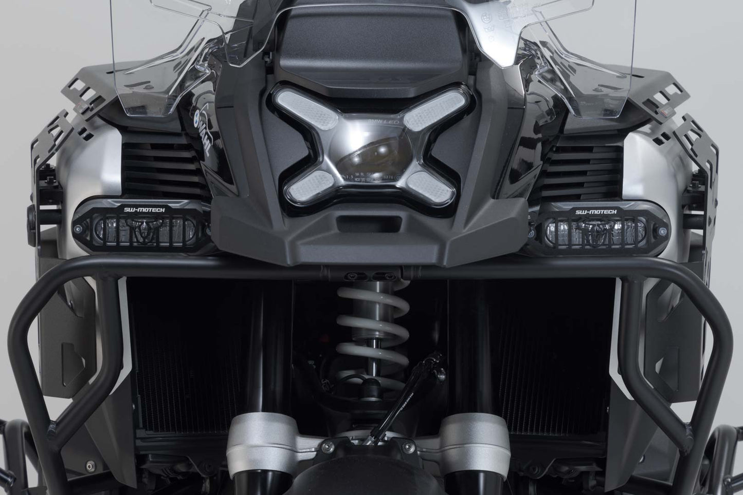 SW-MOTECH Protección para faros adicional Negro. BMW R 1300 GS Adventure (24-).