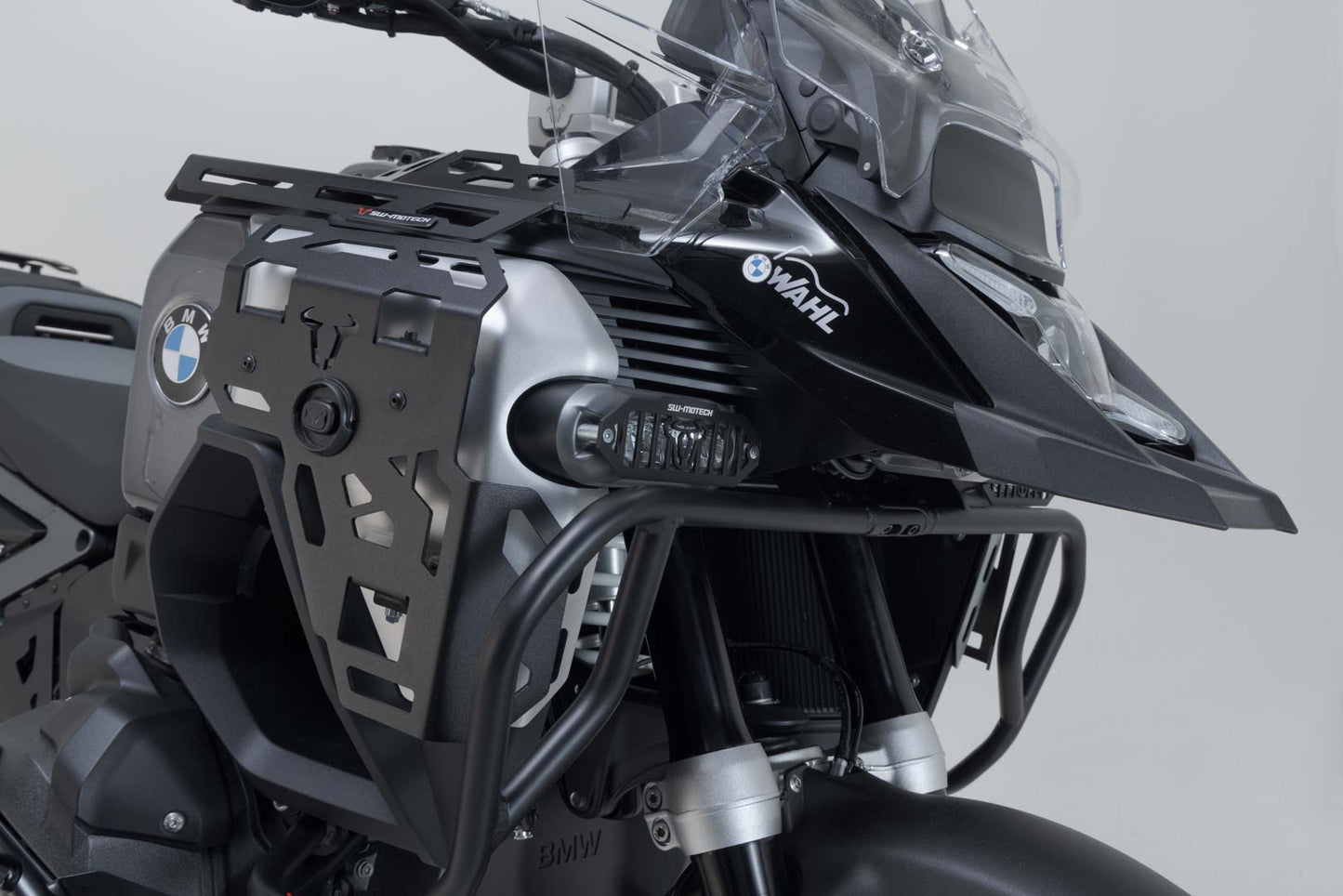 SW-MOTECH Protección para faros adicional Negro. BMW R 1300 GS Adventure (24-).