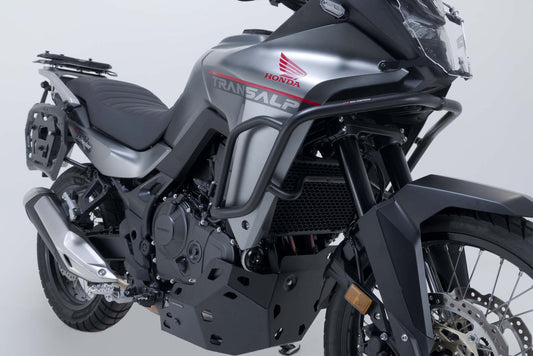 SW-MOTECH Protecciones laterales de motor Negro. Honda XL750 Transalp (22-).