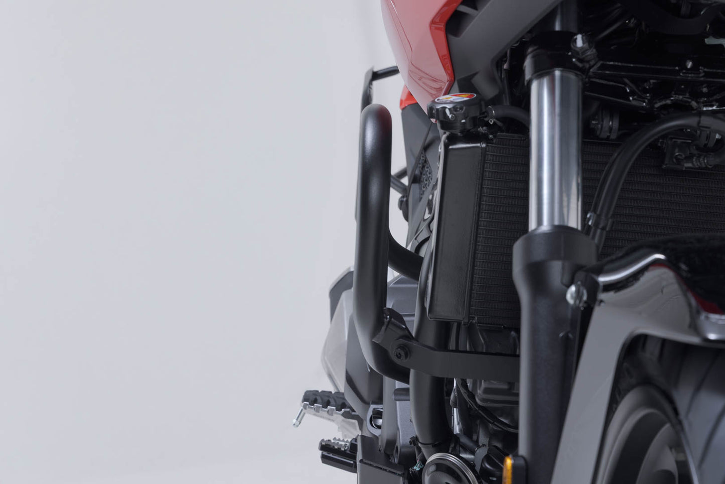 SW-MOTECH Protecciones laterales de motor Negro. Honda NC700 (11-14) NC750 (14-).
