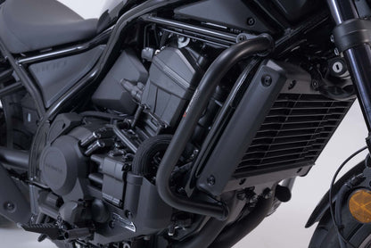 SW-MOTECH Protecciones laterales de motor Negro. Honda CMX1100 Rebel (20-).