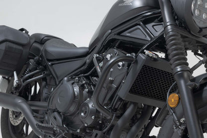 SW-MOTECH Potecciones laterales de motor Negro. Honda CMX 500 Rebel (16-) CL500 (22-).