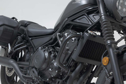 SW-MOTECH Potecciones laterales de motor Negro. Honda CMX 500 Rebel (16-) CL500 (22-).