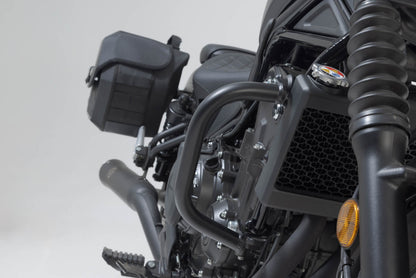 SW-MOTECH Potecciones laterales de motor Negro. Honda CMX 500 Rebel (16-) CL500 (22-).
