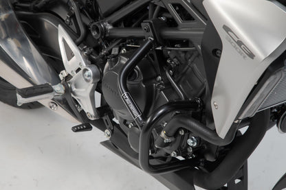 SW-MOTECH Protecciones laterales de motor Negro. Honda CB300R (18-).