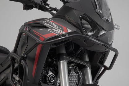 SW-MOTECH Protecciones superiores de motor Negro. Honda CRF1100L Africa Twin Adv (19-).