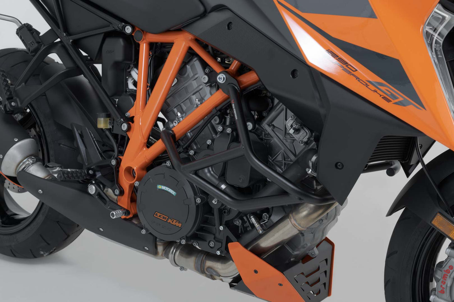 SW-MOTECH Protecciones laterales de motor Negro. KTM 1290 Super Duke R / GT.