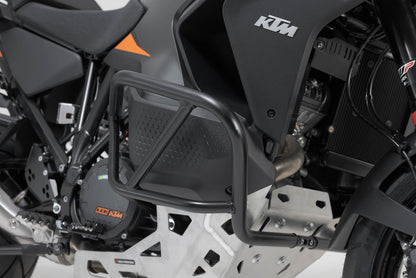 SW-MOTECH Protecciones laterales de motor Negro. KTM 1290 / 1390 Super Adventure (21-).