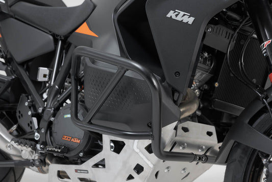 SW-MOTECH Protecciones laterales de motor Negro. KTM 1290 / 1390 Super Adventure (21-).
