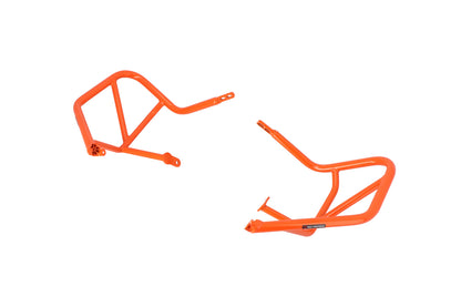 SW-MOTECH Protecciones laterales de motor Naranja. KTM 1290 / 1390 Super Adventure (21-).