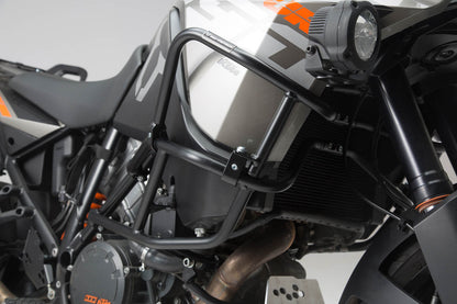 SW-MOTECH Protecciones sup. de motor para KTM original Negro. 1290 SAdv R / S (16-) 1090 Adv (16-).
