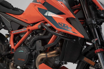 SW-MOTECH Protecciones laterales de motor Negro. KTM 1290 Super Duke R / EVO (19-).