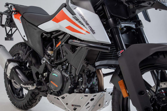 SW-MOTECH Protecciones laterales de motor Negro. KTM 390 Adv (19-).