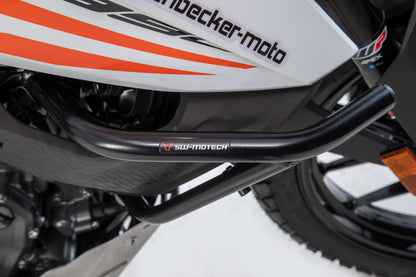 SW-MOTECH Protecciones laterales de motor Negro. KTM 390 Adv (19-).