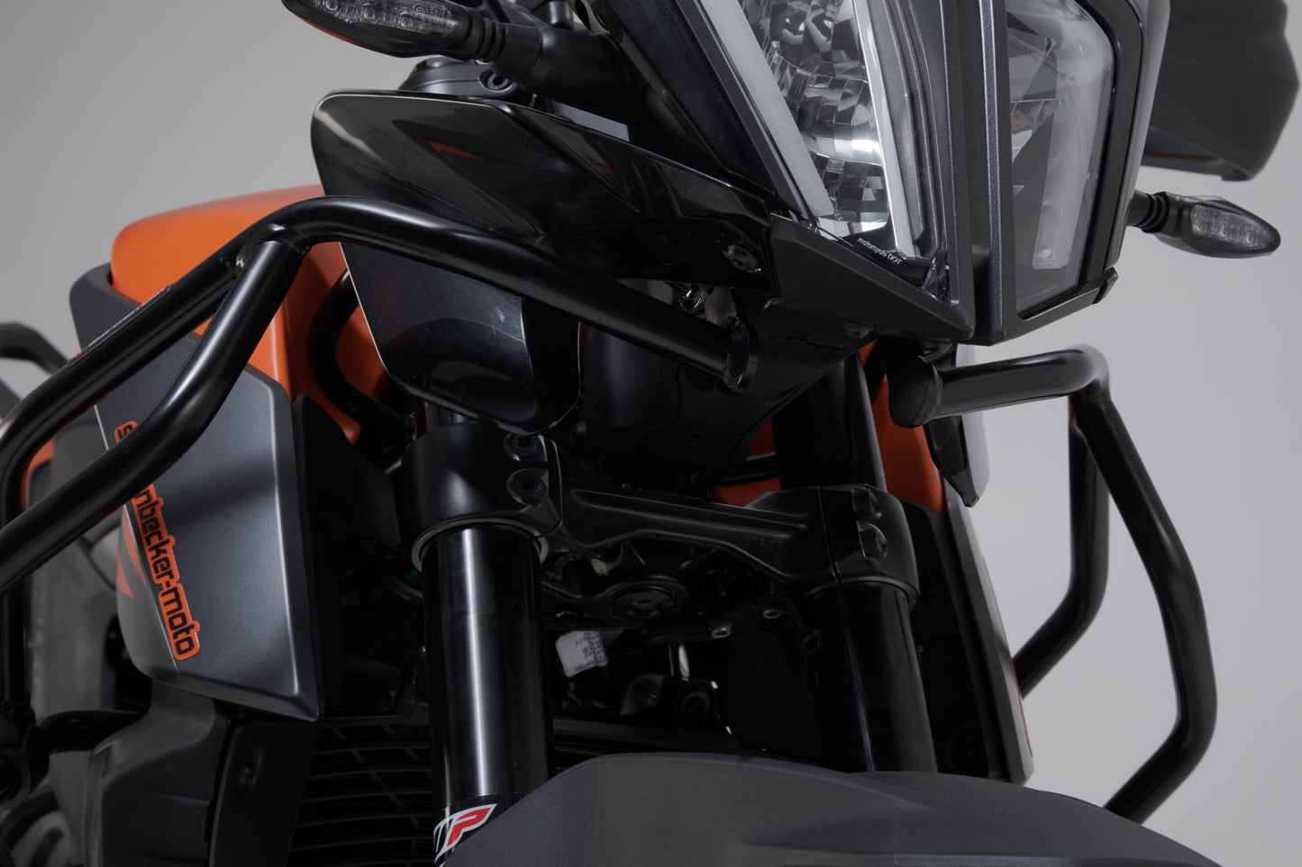SW-MOTECH Protecciones sup. de motor para KTM original Negro. KTM 390 Adv (19-).