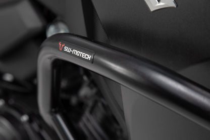 SW-MOTECH Protecciones laterales de motor Negro. Suzuki V-Strom 250 (18-21).