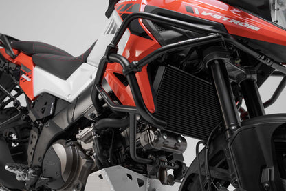 SW-MOTECH Protecciones laterales de motor Negro. Suzuki V-Strom 1050 (19-).