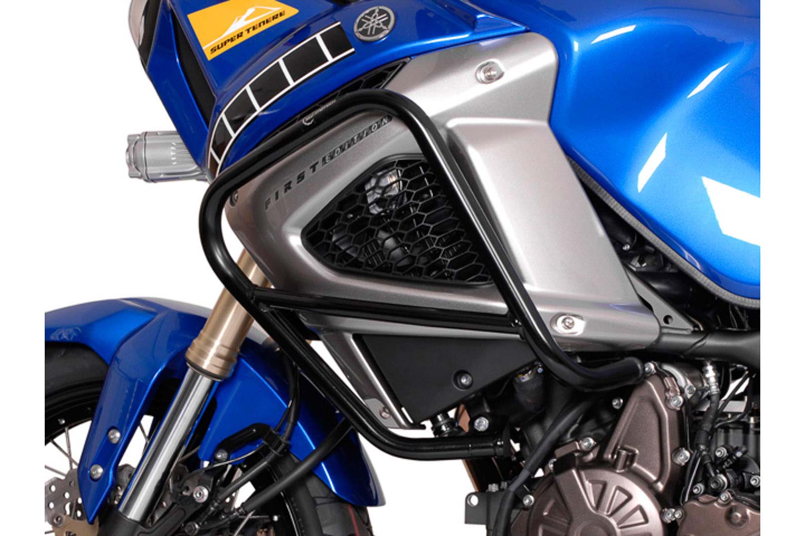 SW-MOTECH Protecciones laterales de motor Negro. Yamaha XT1200Z Super Ténéré (10-).