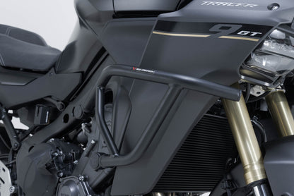 SW-MOTECH Protecciones laterales de motor Negro. Yamaha Tracer 9 GT / GT+ (24-).