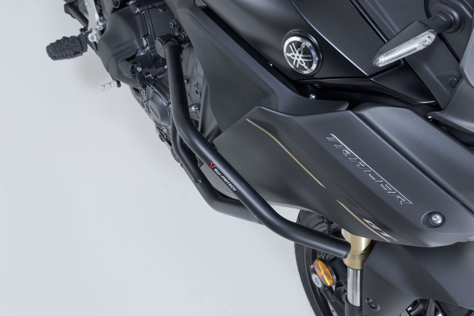 SW-MOTECH Protecciones laterales de motor Negro. Yamaha Tracer 9 GT / GT+ (24-).