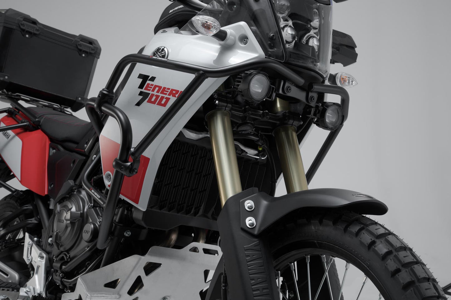 SW-MOTECH Protecciones superiores de motor Negro. Yamaha Teneré 700 (19-).