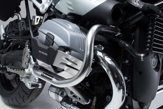 SW-MOTECH Protecciones laterales de motor Acero inoxidable. Modelos BMW R nineT (14-).