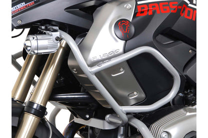 SW-MOTECH Protecciones superiores de motor Plat. BMW R1200GS (08-12).Solo con protec. motor