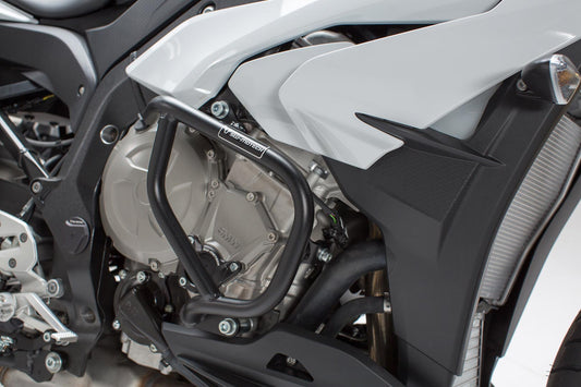 SW-MOTECH Protecciones laterales de motor negro. BMW S 1000 XR (15-19).