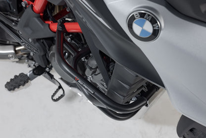 SW-MOTECH Protecciones laterales de motor Negro. BMW G310R (16-) / G 310 GS (17-).