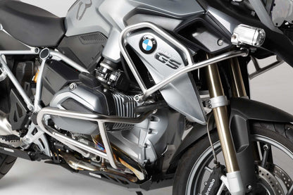 SW-MOTECH Protecciones superiores de motor Acero inoxidable. BMW R 1200 GS (12-16).