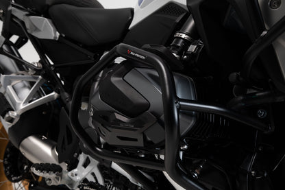SW-MOTECH Protecciones laterales de motor Negro. BMW R 1250 GS (18-) R1250 R/RS (18-).