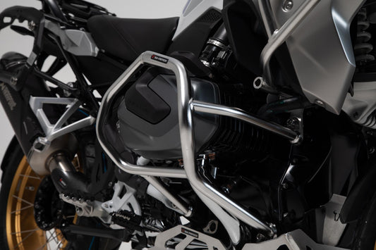SW-MOTECH Protecciones laterales de motor Acero inoxidable. BMW R1250GS R1250 R/RS (18-).