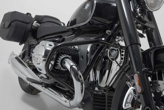 SW-MOTECH Protecciones laterales de motor Negro. BMW R18 (20-).