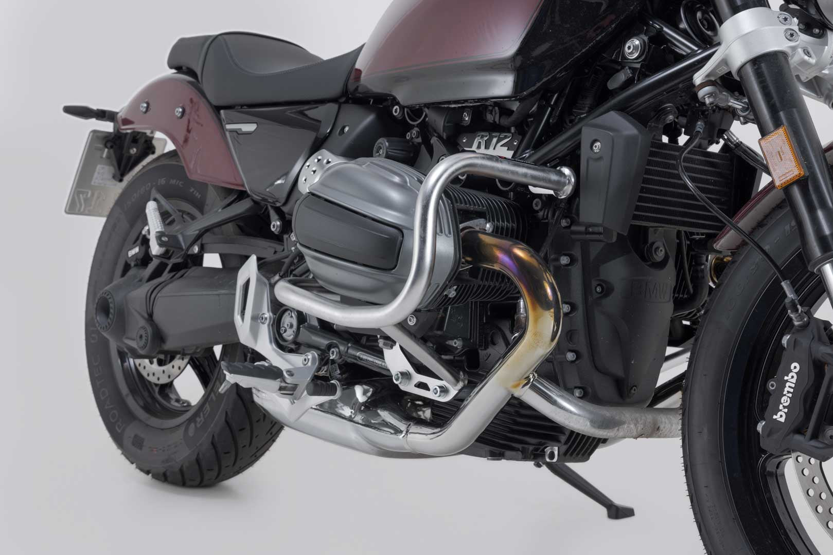 SW-MOTECH Protecciones laterales de motor Acero inoxidable. BMW R12 / G/S R12 nineT.