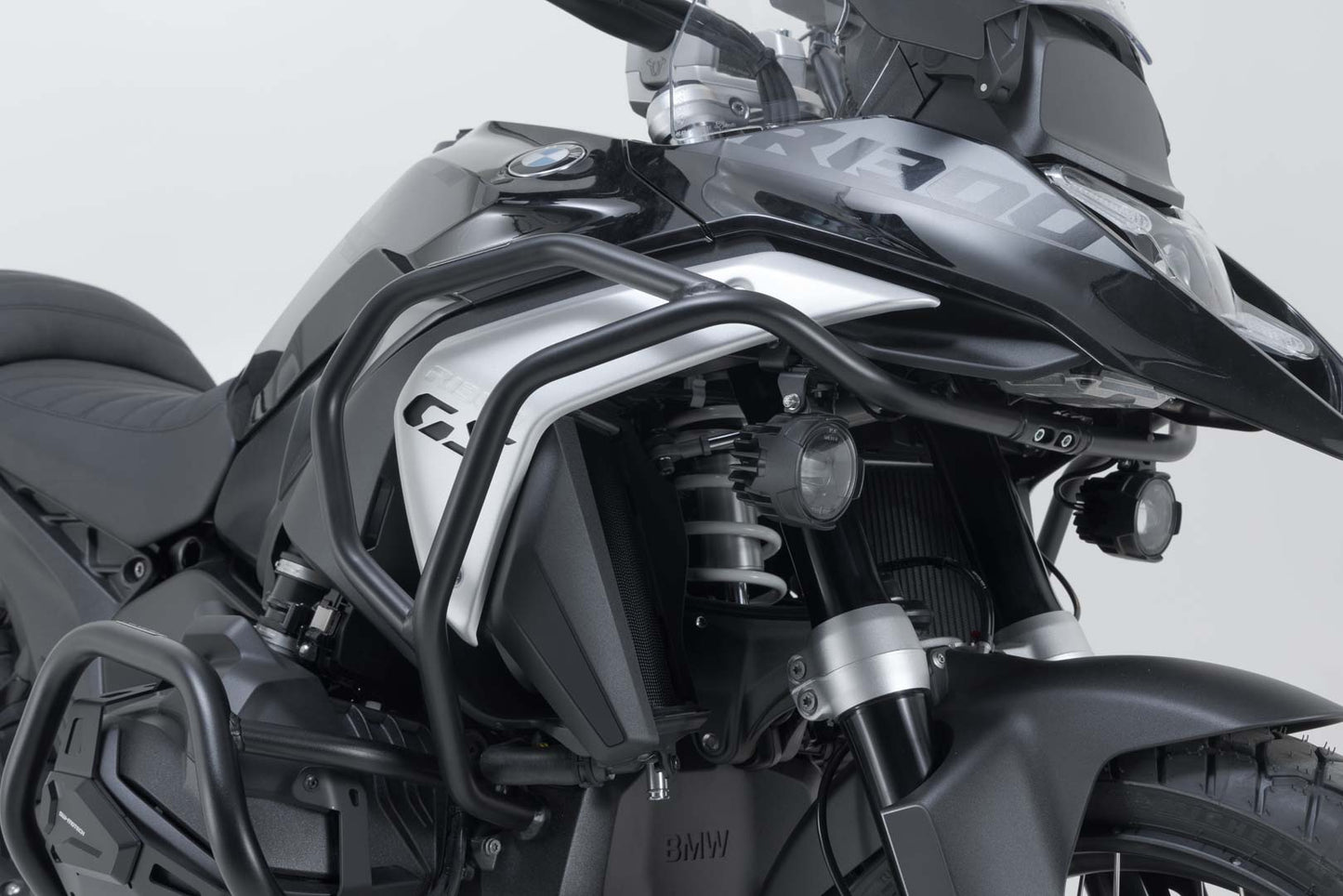 SW-MOTECH Protecciones superiores de motor Negro. BMW R 1300 GS (23-).