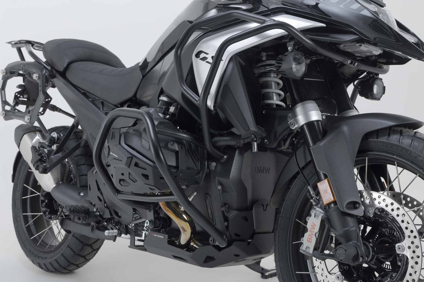 SW-MOTECH Protecciones superiores de motor Negro. BMW R 1300 GS (23-).
